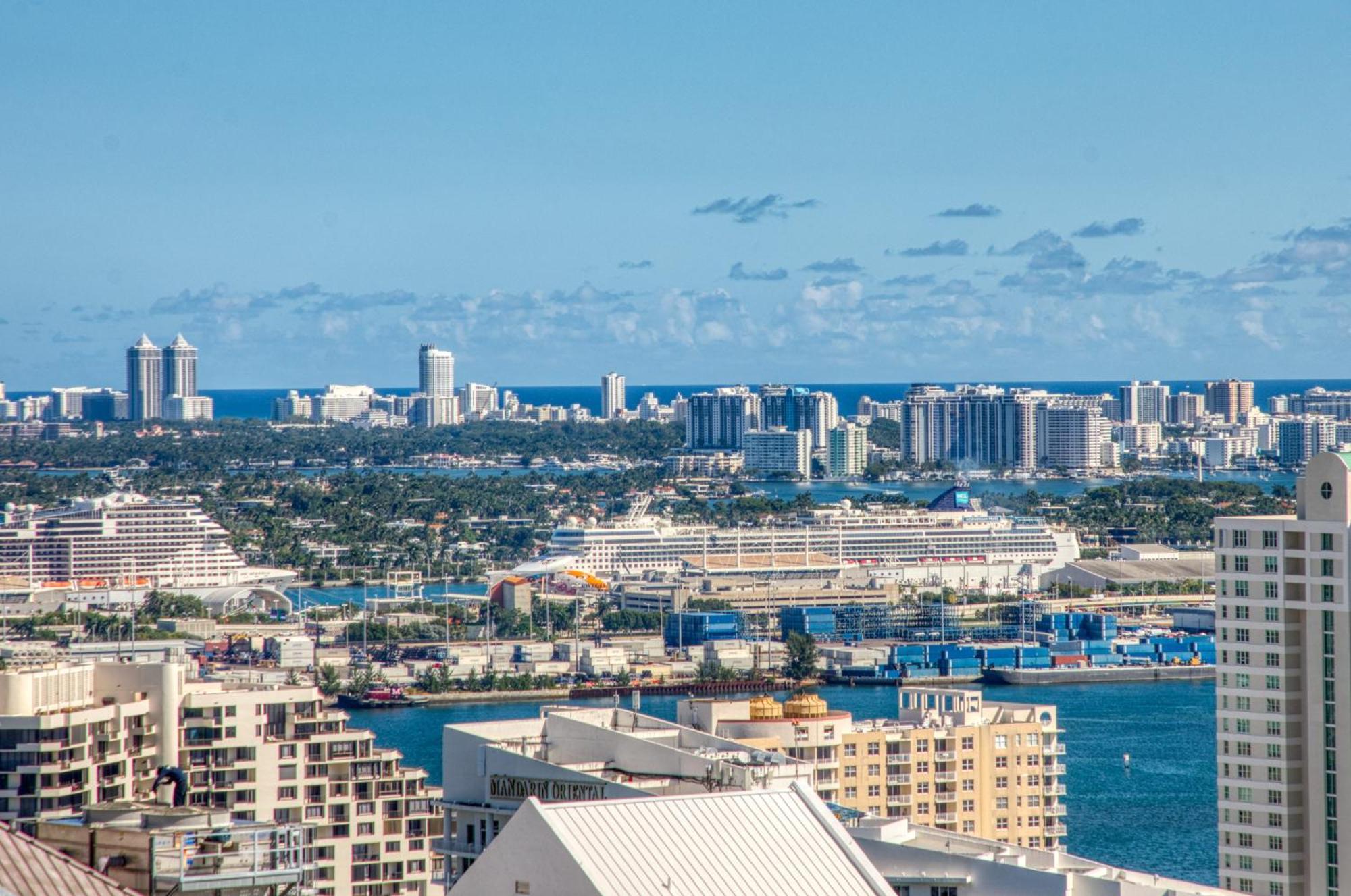Oceanside Penthouse Apartment In Brickell Miami, Pool, Free Parking Exterior foto